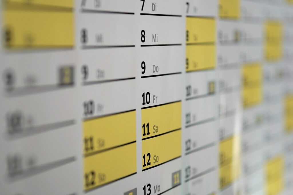 Kalendarz wydarzeń Gręboszów